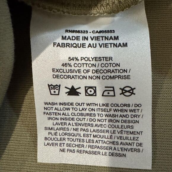 Nike Tech Fleece Reimagined Polo Mens Small Long Sleeve Olive FZ7570-276 NWT - Picture 11 of 11